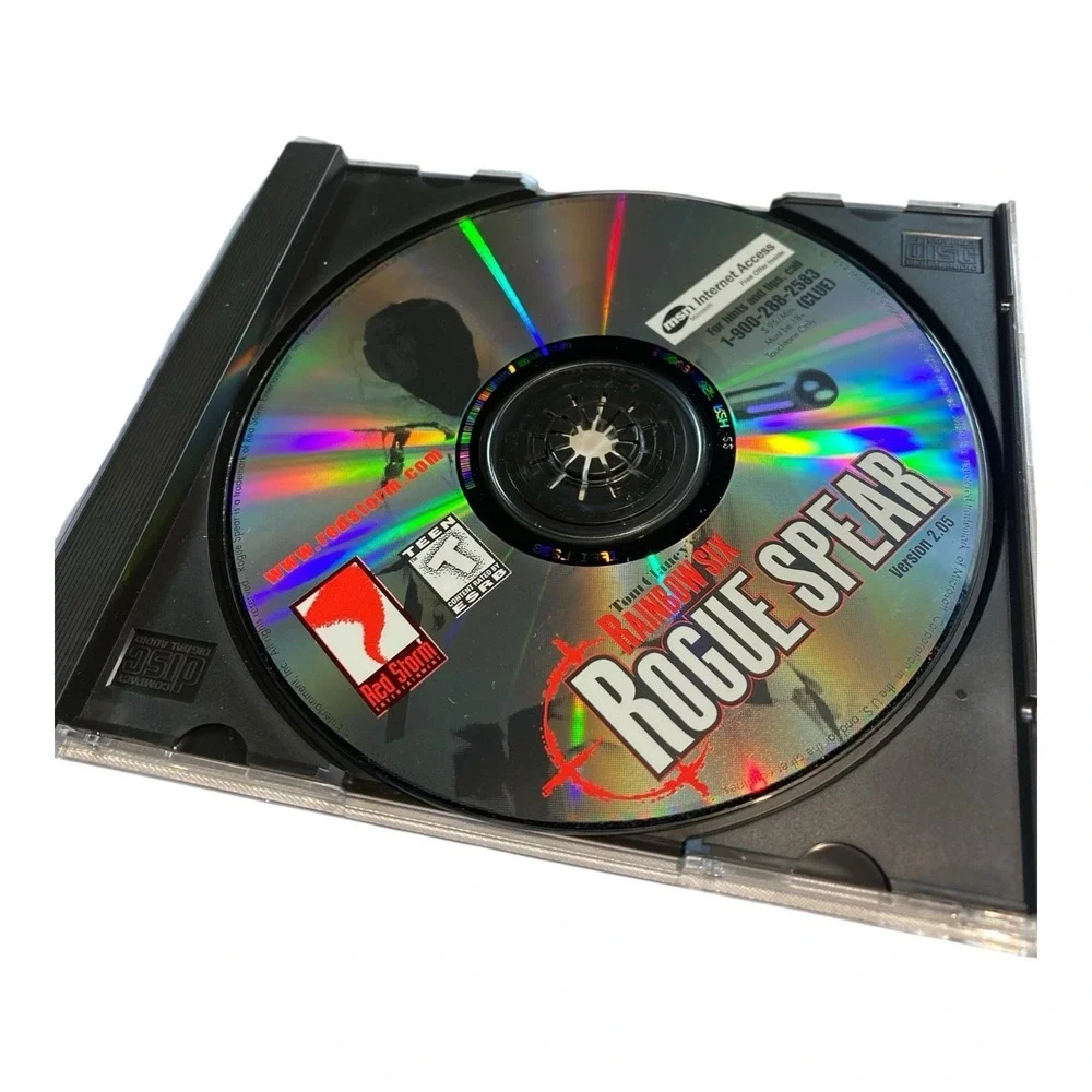 Tom Clancy Rainbow Six Rogue Spear Platinum Pack PC Big Box 1999 Red Storm Games